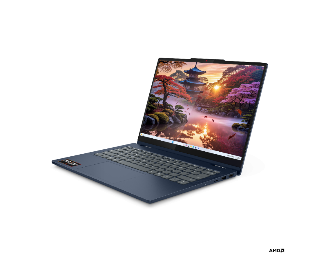 Lenovo IdeaPad 5 2 in 1 14AKP10, CPU: Ryzen AI 7 350, RAM: RAM 16 GB, Ổ cứng: SSD 1TB, Độ phân giải : Full HD+, Card đồ họa: AMD Radeon Graphics, Kích thước màn hình: 14 inch, Loại màn hình: Laptop Touch, Hệ điều hành: Windows 11, Màu sắc: Cosmic Blue - hình số , 2 image