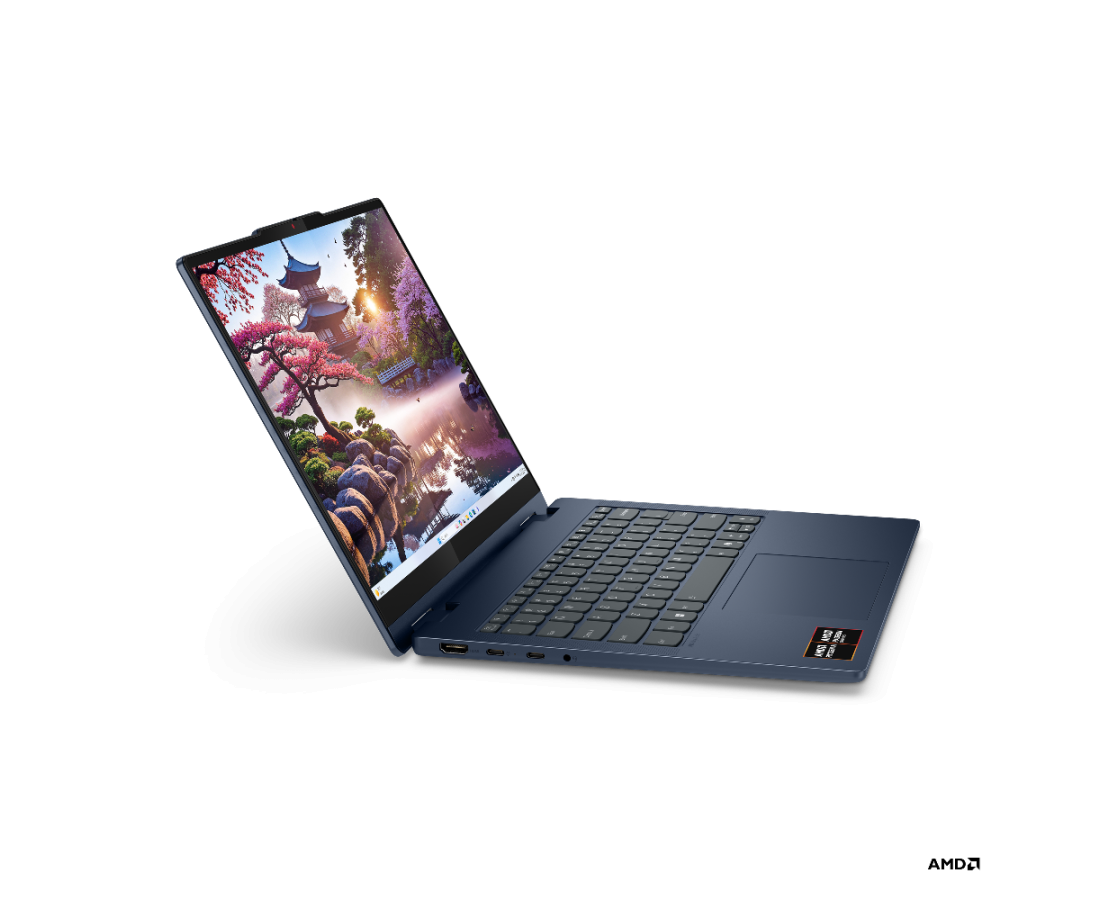 Lenovo IdeaPad 5 2 in 1 14AKP10, CPU: Ryzen AI 7 350, RAM: RAM 16 GB, Ổ cứng: SSD 1TB, Độ phân giải : Full HD+, Card đồ họa: AMD Radeon Graphics, Kích thước màn hình: 14 inch, Loại màn hình: Laptop Touch, Hệ điều hành: Windows 11, Màu sắc: Cosmic Blue - hình số , 9 image