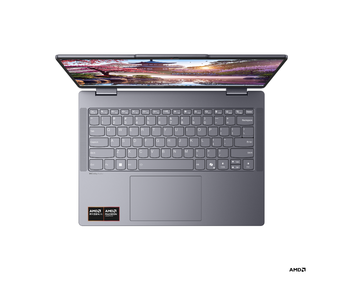 Lenovo IdeaPad 5 2 in 1 14AKP10, CPU: Ryzen AI 5 340, RAM: RAM 16 GB, Ổ cứng: SSD 256GB, Độ phân giải : Full HD+, Card đồ họa: AMD Radeon Graphics, Kích thước màn hình: 14 inch, Loại màn hình: Laptop Touch, Hệ điều hành: Windows 11, Màu sắc: Luna Grey - hình số , 14 image