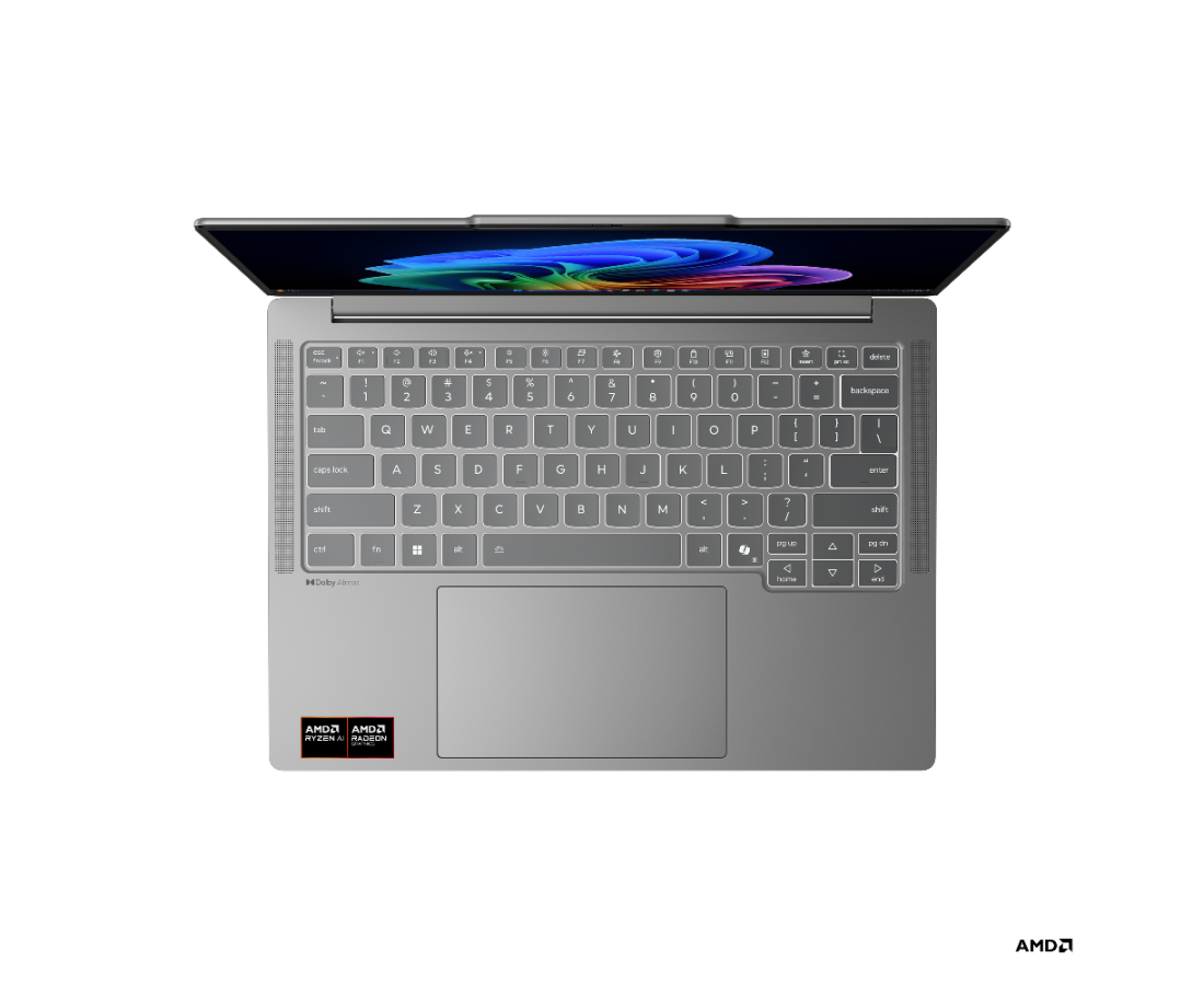Lenovo IdeaPad Pro 5 14ASP10, CPU: Ryzen AI 9 365, RAM: RAM 32 GB, Ổ cứng: SSD 1TB, Độ phân giải : Quad HD+, Card đồ họa: AMD Radeon Graphics, Kích thước màn hình: 14 inch, Loại màn hình: Laptop Non-Touch, Hệ điều hành: Windows 11, Màu sắc: Luna Grey - hình số , 3 image