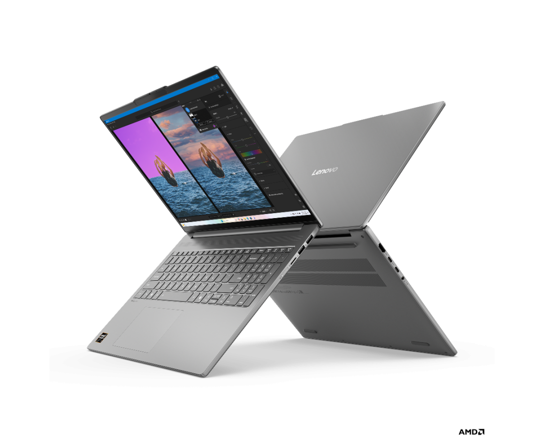 Lenovo IdeaPad Slim 5 16AKP10, CPU: Ryzen AI 7 350, RAM: RAM 32 GB, Ổ cứng: SSD 1TB, Độ phân giải : Quad HD+, Card đồ họa: AMD Radeon Graphics, Kích thước màn hình: 16 inch, Loại màn hình: Laptop Non-Touch, Hệ điều hành: Windows 11, Màu sắc: Luna Grey - hình số , 5 image