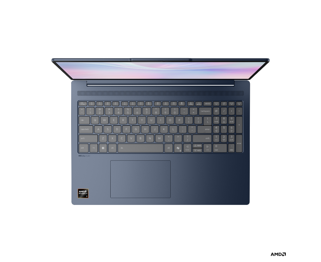 Lenovo IdeaPad Slim 5 16AKP10, CPU: Ryzen AI 7 350, RAM: RAM 16 GB, Ổ cứng: SSD 1TB, Độ phân giải : Full HD+, Card đồ họa: AMD Radeon Graphics, Kích thước màn hình: 16 inch, Loại màn hình: Laptop Touch, Hệ điều hành: Windows 11, Màu sắc: Cosmic Blue - hình số , 5 image