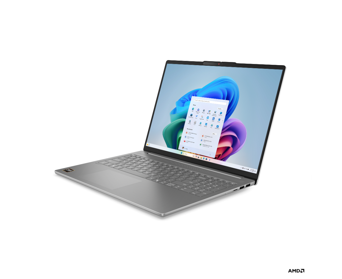 Lenovo IdeaPad Slim 5 16AKP10, CPU: Ryzen AI 7 350, RAM: RAM 32 GB, Ổ cứng: SSD 1TB, Độ phân giải : Quad HD+, Card đồ họa: AMD Radeon Graphics, Kích thước màn hình: 16 inch, Loại màn hình: Laptop Non-Touch, Hệ điều hành: Windows 11, Màu sắc: Luna Grey - hình số , 2 image