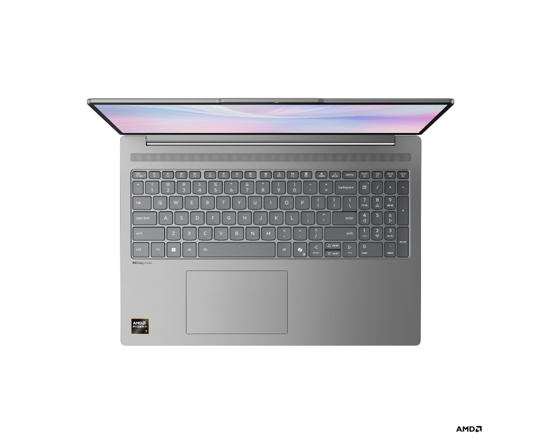 Lenovo IdeaPad Slim 5 16AKP10, CPU: Ryzen AI 7 350, RAM: RAM 32 GB, Ổ cứng: SSD 1TB, Độ phân giải : Quad HD+, Card đồ họa: AMD Radeon Graphics, Kích thước màn hình: 16 inch, Loại màn hình: Laptop Non-Touch, Hệ điều hành: Windows 11, Màu sắc: Luna Grey - hình số , 4 image