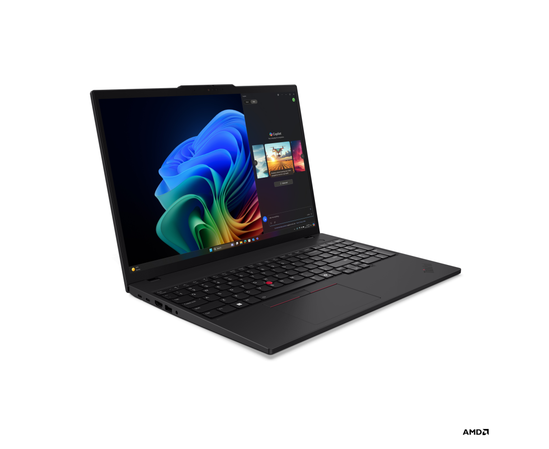 Lenovo ThinkPad T16 Gen 4, CPU: Ryzen AI 5 Pro 340, RAM: RAM 16 GB, Ổ cứng: SSD 512GB, Độ phân giải : Full HD+, Card đồ họa: AMD Radeon Graphics, Loại màn hình: Laptop Non-Touch, Hệ điều hành: Windows 11, Màu sắc: Black - hình số , 13 image