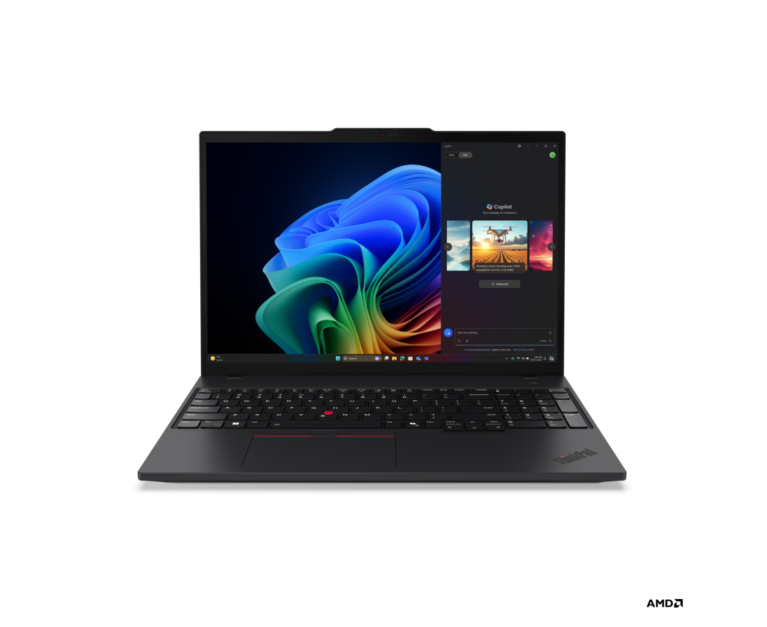 Lenovo ThinkPad T16 Gen 4, CPU: Ryzen AI 5 Pro 340, RAM: RAM 16 GB, Ổ cứng: SSD 512GB, Độ phân giải : Full HD+, Card đồ họa: AMD Radeon Graphics, Loại màn hình: Laptop Non-Touch, Hệ điều hành: Windows 11, Màu sắc: Black - hình số 