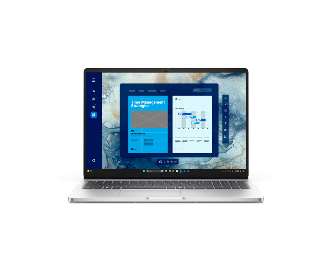 Dell Pro 16 PC16250, CPU: Core Ultra 7 255U, RAM: RAM 16 GB, Ổ cứng: SSD 512GB, Độ phân giải : Full HD+, Card đồ họa: Intel Graphic, Kích thước màn hình: 16 inch, Loại màn hình: Laptop Non-Touch, Hệ điều hành: Windows 11, Màu sắc: Platinum Silver - hình số 