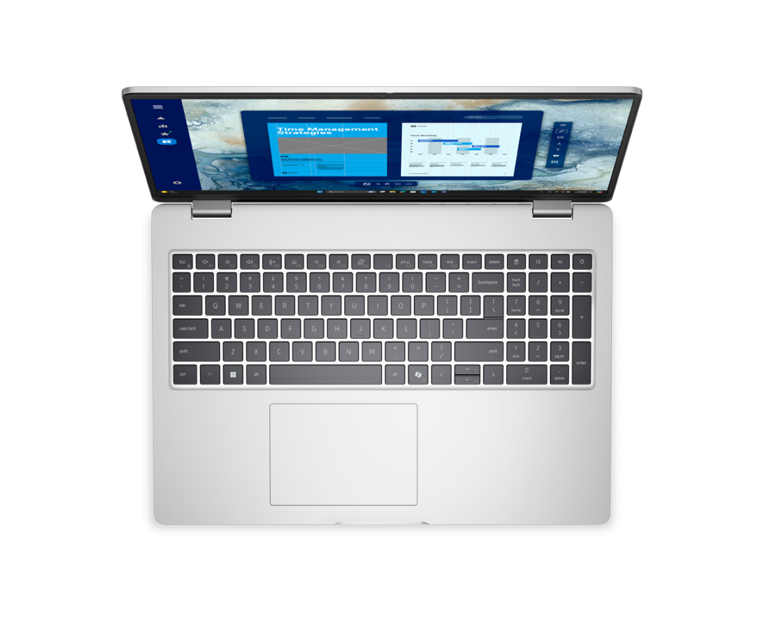 Dell Pro 16 PC16250, CPU: Core Ultra 7 255U, RAM: RAM 16 GB, Ổ cứng: SSD 512GB, Độ phân giải : Full HD+, Card đồ họa: Intel Graphic, Kích thước màn hình: 16 inch, Loại màn hình: Laptop Non-Touch, Hệ điều hành: Windows 11, Màu sắc: Platinum Silver - hình số , 4 image
