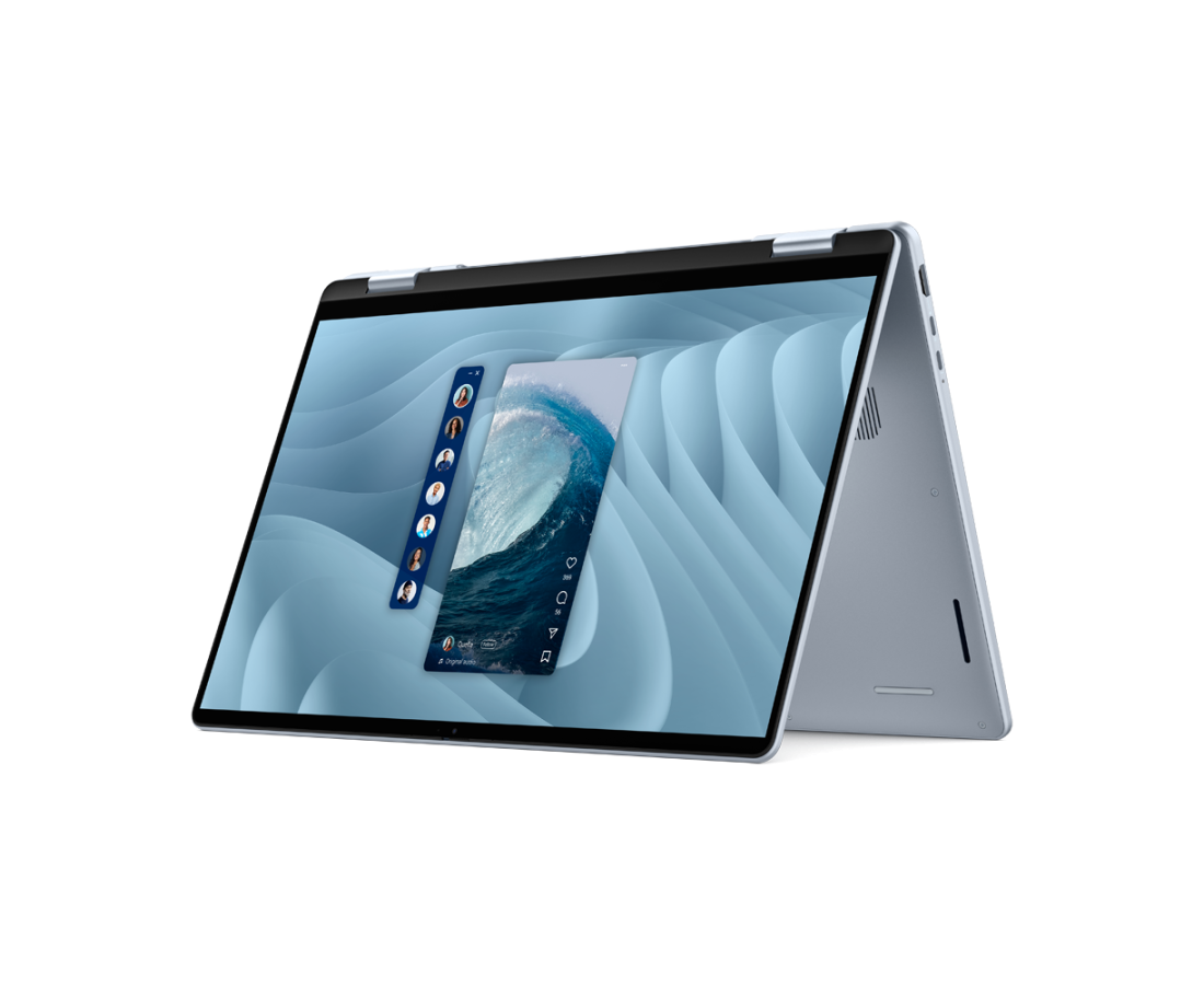 Dell 16 Plus 2 in 1 DB06250, CPU: Core Ultra 7 256V, RAM: RAM 16 GB, Ổ cứng: SSD 1TB, Độ phân giải : Full HD+, Màu sắc: Ice Blue - hình số , 8 image