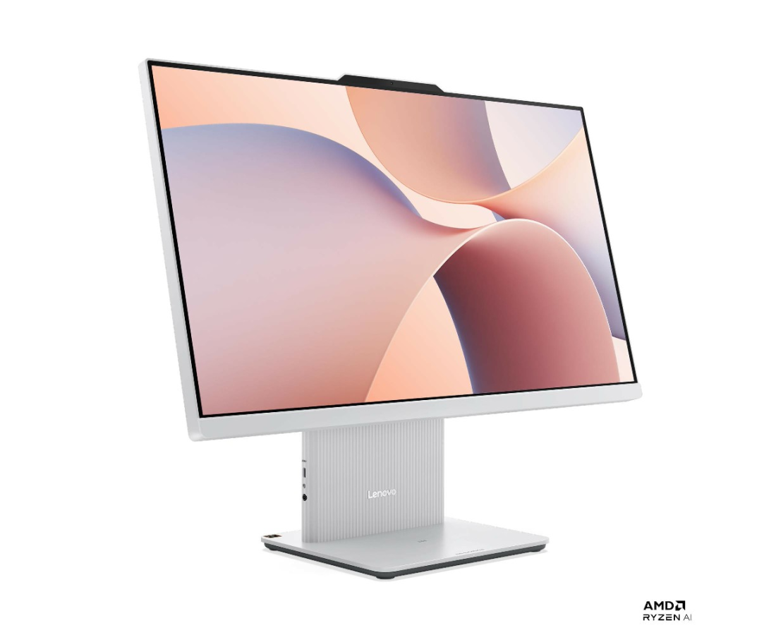 Lenovo IdeaCentre AIO 24AKP10, CPU: Core 5 220, RAM: RAM 16 GB, Ổ cứng: SSD 512GB, Độ phân giải : Full HD, Card đồ họa: AMD Radeon Graphics, Kích thước màn hình: 23.8 inch, Loại màn hình: Laptop Non-Touch, Hệ điều hành: Windows 11, Màu sắc: Cloud Grey - hình số , 7 image