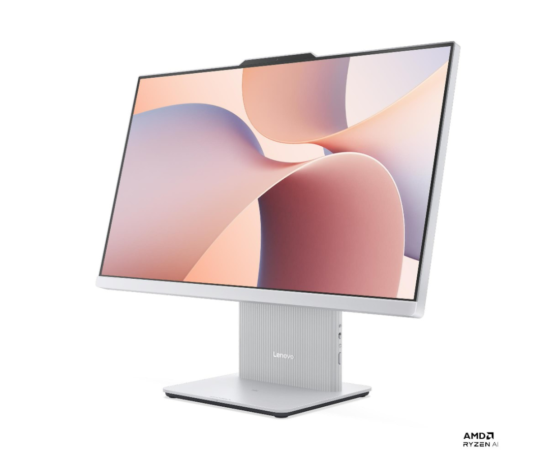 Lenovo IdeaCentre AIO 24AKP10, CPU: Core 5 220, RAM: RAM 16 GB, Ổ cứng: SSD 512GB, Độ phân giải : Full HD, Card đồ họa: AMD Radeon Graphics, Kích thước màn hình: 23.8 inch, Loại màn hình: Laptop Non-Touch, Hệ điều hành: Windows 11, Màu sắc: Cloud Grey - hình số , 8 image