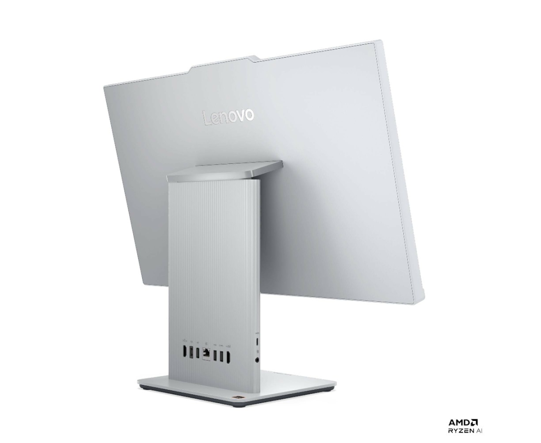 Lenovo IdeaCentre AIO 24AKP10, CPU: Core 5 220, RAM: RAM 16 GB, Ổ cứng: SSD 512GB, Độ phân giải : Full HD, Card đồ họa: AMD Radeon Graphics, Kích thước màn hình: 23.8 inch, Loại màn hình: Laptop Non-Touch, Hệ điều hành: Windows 11, Màu sắc: Cloud Grey - hình số , 5 image