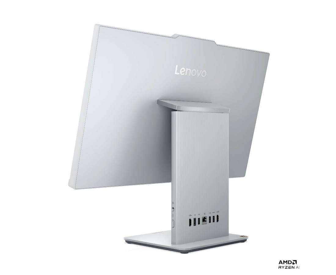 Lenovo IdeaCentre AIO 24AKP10, CPU: Core 5 220, RAM: RAM 16 GB, Ổ cứng: SSD 512GB, Độ phân giải : Full HD, Card đồ họa: AMD Radeon Graphics, Kích thước màn hình: 23.8 inch, Loại màn hình: Laptop Non-Touch, Hệ điều hành: Windows 11, Màu sắc: Cloud Grey - hình số , 6 image