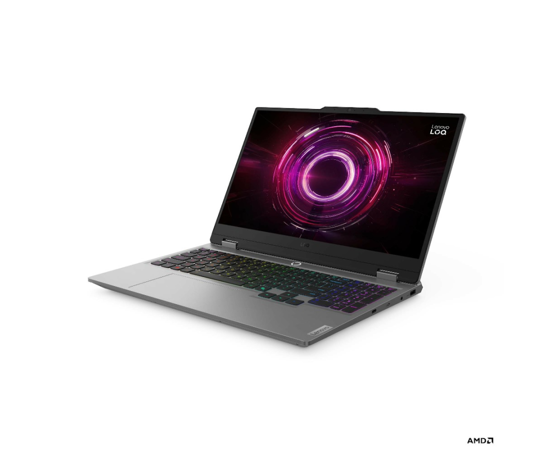 Lenovo LOQ 15AHP10, CPU: Ryzen 7 250, RAM: RAM 16 GB, Ổ cứng: SSD 1TB, Độ phân giải : Full HD, Card đồ họa: RTX 5060, Kích thước màn hình: 15.6 inch, Loại màn hình: Laptop Non-Touch, Hệ điều hành: Windows 11, Màu sắc: Luna Grey - hình số , 2 image