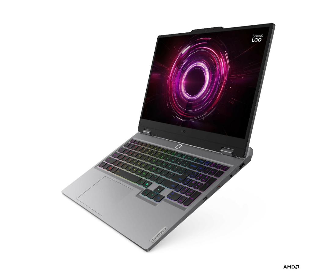 Lenovo LOQ 15AHP10, CPU: Ryzen 7 250, RAM: RAM 16 GB, Ổ cứng: SSD 1TB, Độ phân giải : Full HD, Card đồ họa: RTX 5060, Kích thước màn hình: 15.6 inch, Loại màn hình: Laptop Non-Touch, Hệ điều hành: Windows 11, Màu sắc: Luna Grey - hình số , 4 image