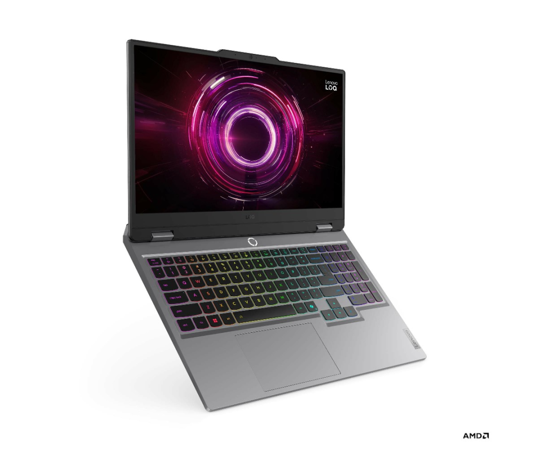 Lenovo LOQ 15AHP10, CPU: Ryzen 7 250, RAM: RAM 16 GB, Ổ cứng: SSD 1TB, Độ phân giải : Full HD, Card đồ họa: RTX 5060, Kích thước màn hình: 15.6 inch, Loại màn hình: Laptop Non-Touch, Hệ điều hành: Windows 11, Màu sắc: Luna Grey - hình số , 8 image