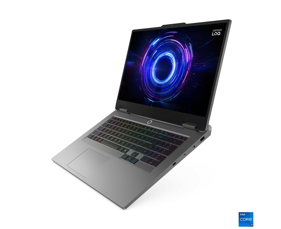 Lenovo LOQ 17IRX10, CPU: Core i7 14700HX, RAM: RAM 16 GB, Ổ cứng: SSD 1TB, Độ phân giải : Full HD, Card đồ họa: NVIDIA GeForce RTX 5060, Kích thước màn hình: 17.3 inch, Loại màn hình: Laptop Non-Touch, Hệ điều hành: Windows 11, Màu sắc: Luna Grey - hình số , 3 image