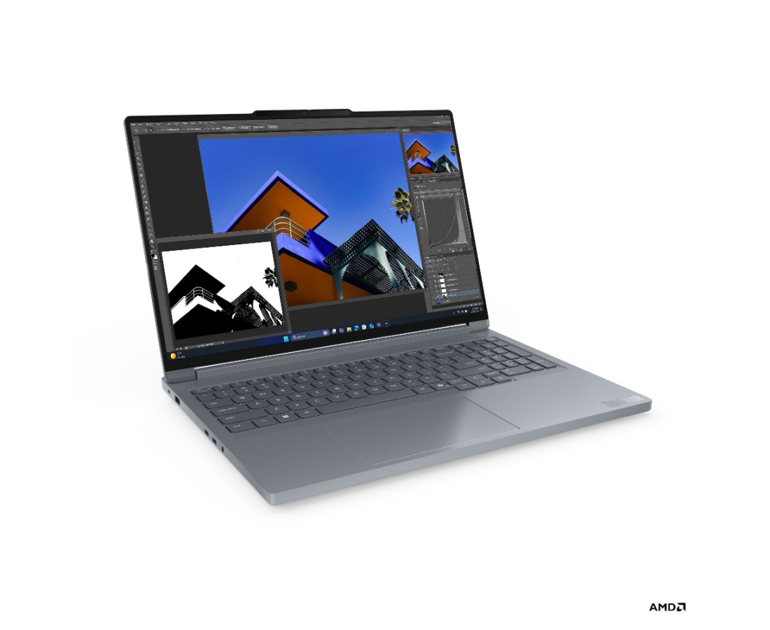 Lenovo ThinkBook 16p G6 ADR, CPU: Ryzen 9 8945HX, RAM: RAM 16 GB, Ổ cứng: SSD 1TB, Độ phân giải : Quad HD+, Card đồ họa: NVIDIA GeForce RTX 5060, Kích thước màn hình: 16 inch, Loại màn hình: Laptop Non-Touch, Hệ điều hành: Windows 11, Màu sắc: Luna Grey - hình số , 2 image