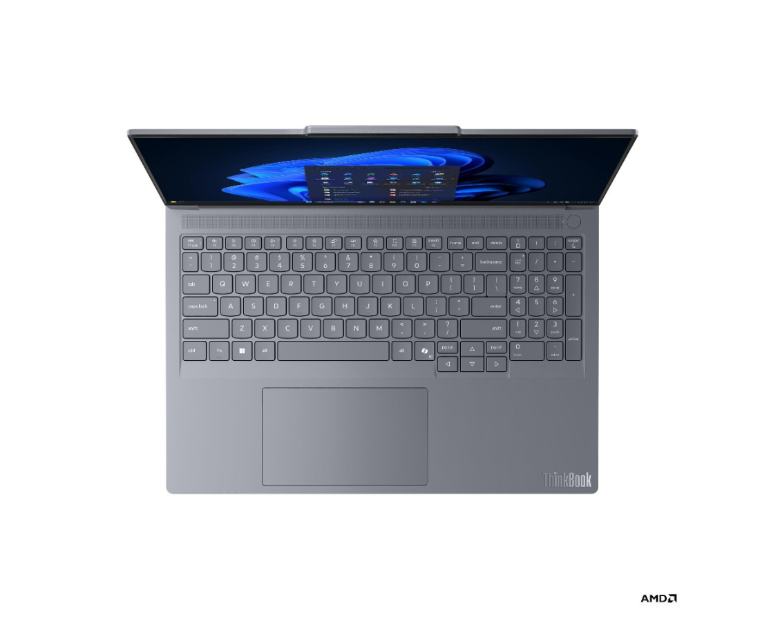 Lenovo ThinkBook 16p G6 ADR, CPU: Ryzen 9 8945HX, RAM: RAM 16 GB, Ổ cứng: SSD 1TB, Độ phân giải : Quad HD+, Card đồ họa: NVIDIA GeForce RTX 5060, Kích thước màn hình: 16 inch, Loại màn hình: Laptop Non-Touch, Hệ điều hành: Windows 11, Màu sắc: Luna Grey - hình số , 11 image