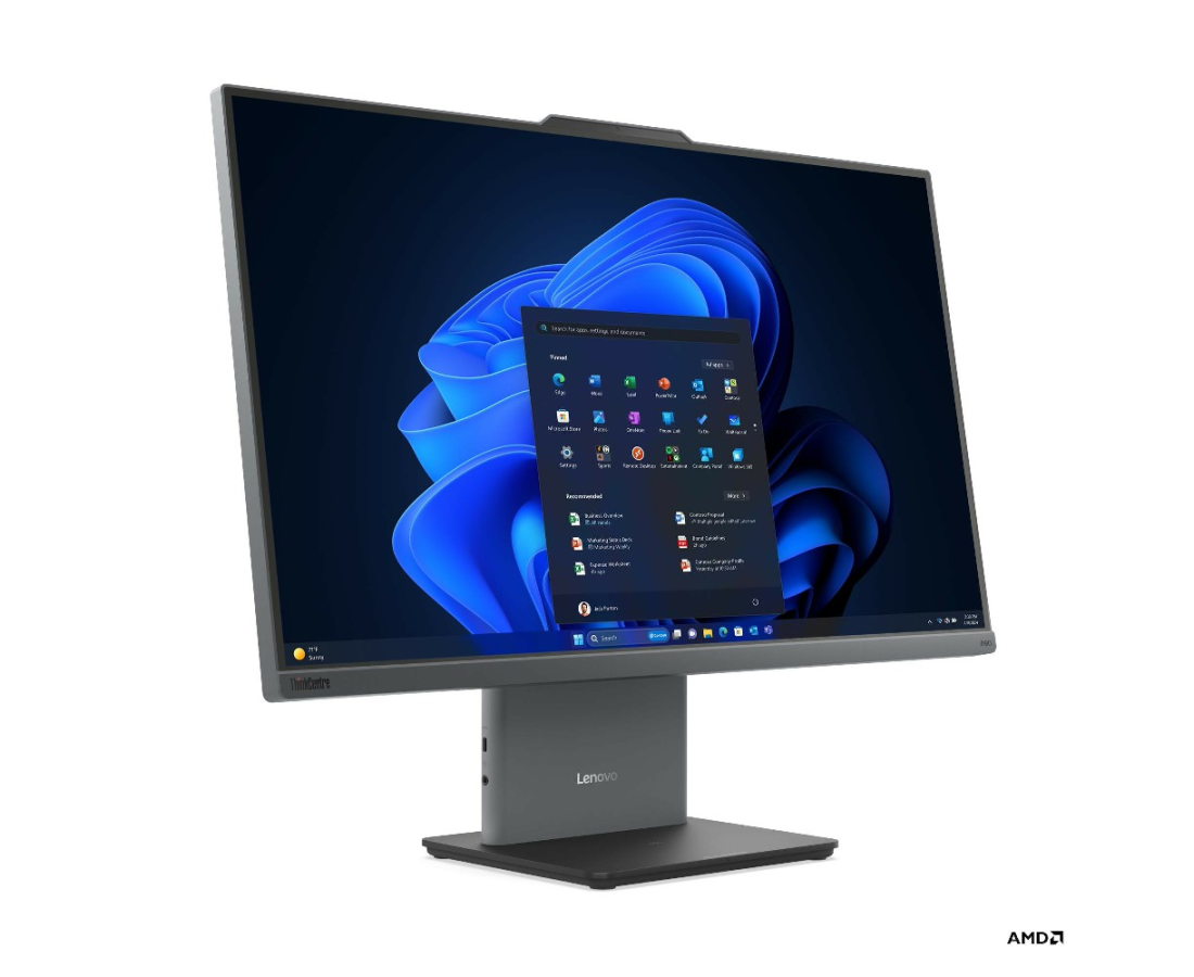 Lenovo ThinkCentre neo 55a 24 Gen 6, CPU: Core 5 220, RAM: RAM 16 GB, Ổ cứng: SSD 512GB, Độ phân giải : Full HD, Card đồ họa: AMD Radeon Graphics, Kích thước màn hình: 23.8 inch, Loại màn hình: Laptop Non-Touch, Hệ điều hành: Windows 11, Màu sắc: Luna Grey - hình số , 9 image