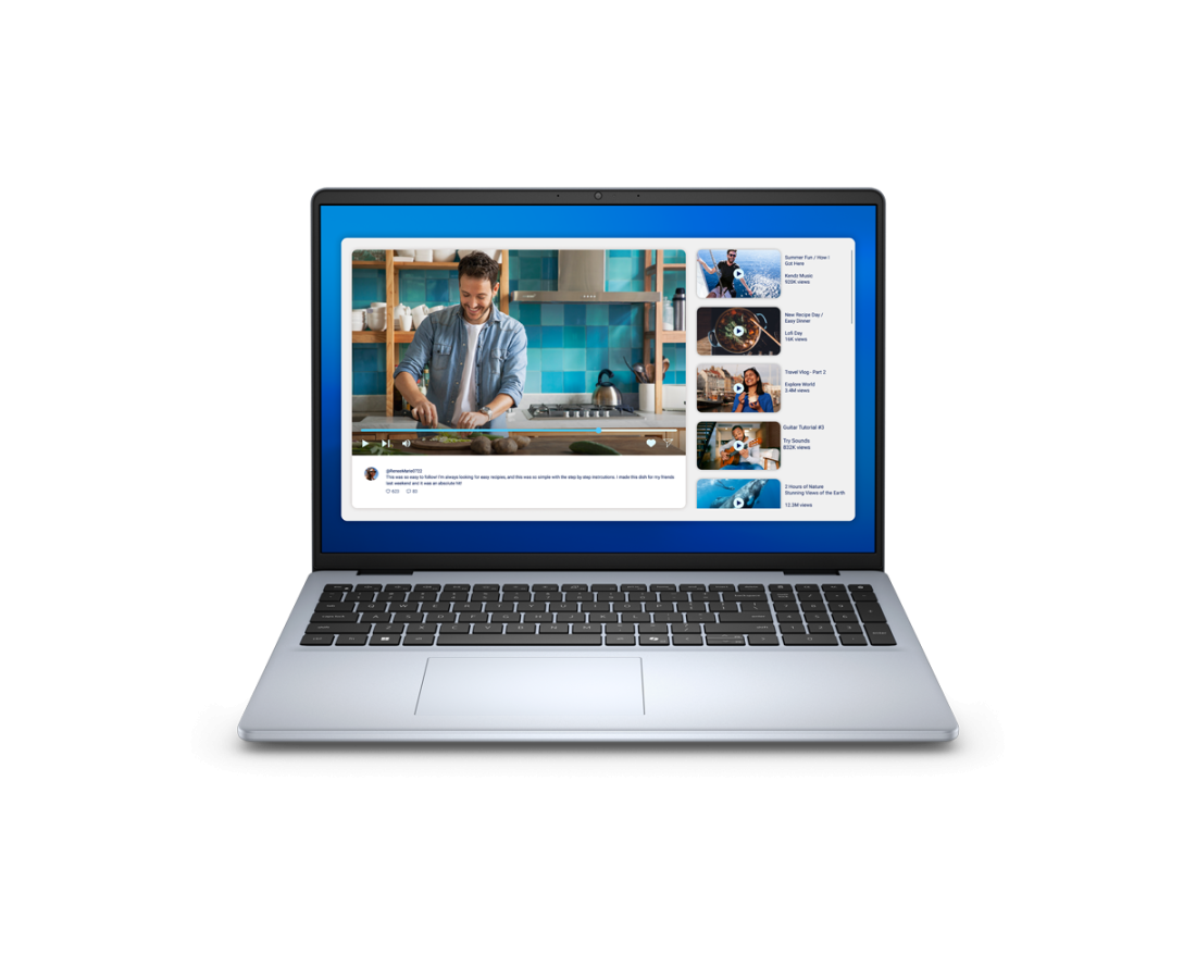 Dell 16 DC16250, CPU: Core 5 120U, RAM: RAM 16 GB, Ổ cứng: SSD 512GB, Độ phân giải : Full HD+, Card đồ họa: Intel Graphic, Kích thước màn hình: 16 inch, Loại màn hình: Laptop Touch, Hệ điều hành: Windows 11, Màu sắc: Ice Blue - hình số 