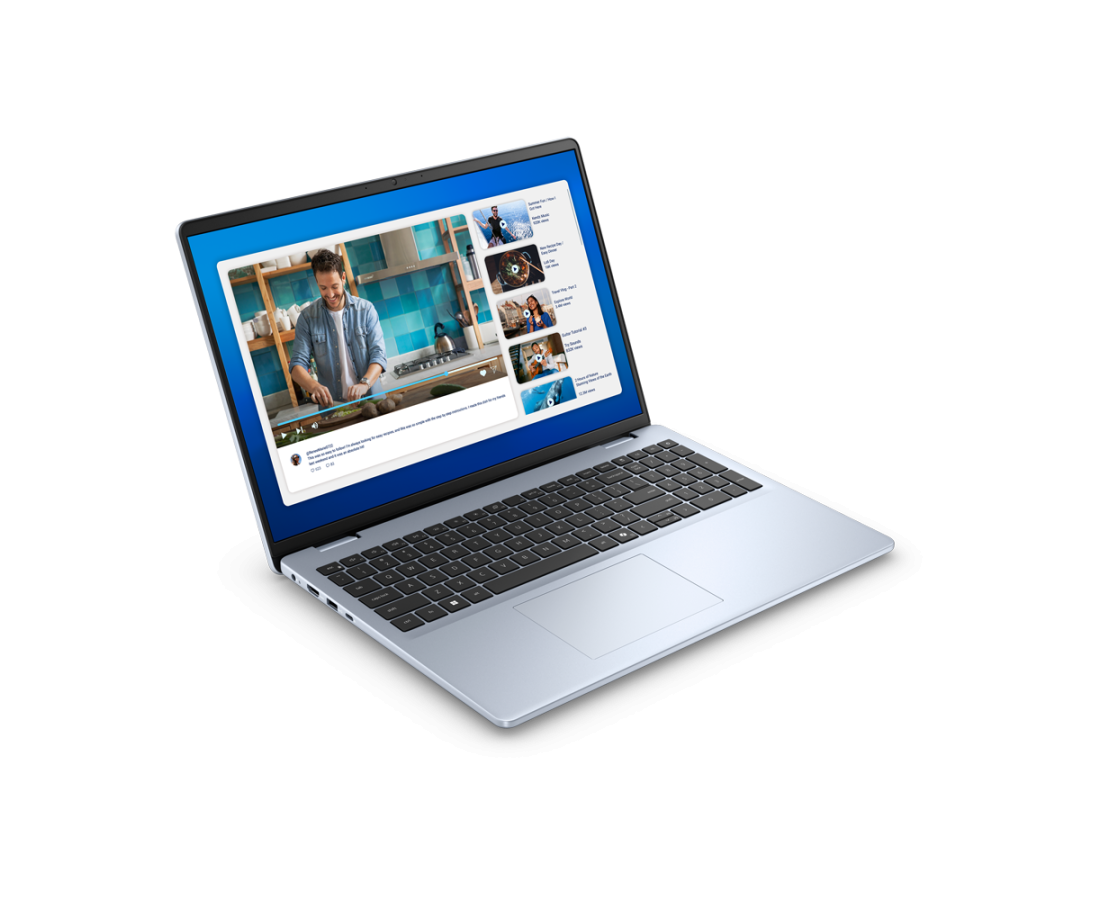 Dell 16 DC16250, CPU: Core 5 120U, RAM: RAM 16 GB, Ổ cứng: SSD 512GB, Độ phân giải : Full HD+, Card đồ họa: Intel Graphic, Kích thước màn hình: 16 inch, Loại màn hình: Laptop Touch, Hệ điều hành: Windows 11, Màu sắc: Ice Blue - hình số , 2 image