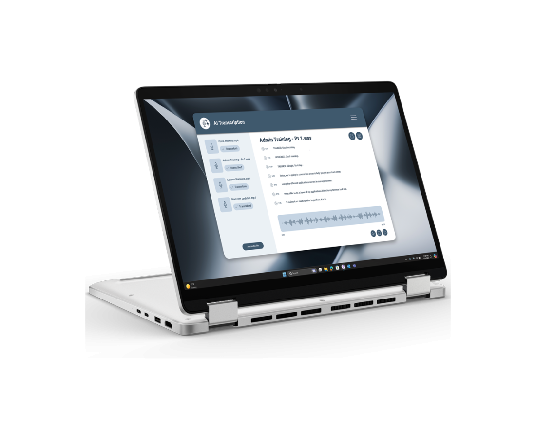 Dell Pro 13 Plus PB13255, CPU: Ryzen AI 9 HX Pro 370, RAM: RAM 32 GB, Ổ cứng: SSD 512GB, Độ phân giải : Full HD+, Card đồ họa: AMD Radeon Graphics, Kích thước màn hình: 13.3 inch, Loại màn hình: Laptop 2 in 1, Hệ điều hành: Windows 11, Màu sắc: Silver - hình số , 8 image