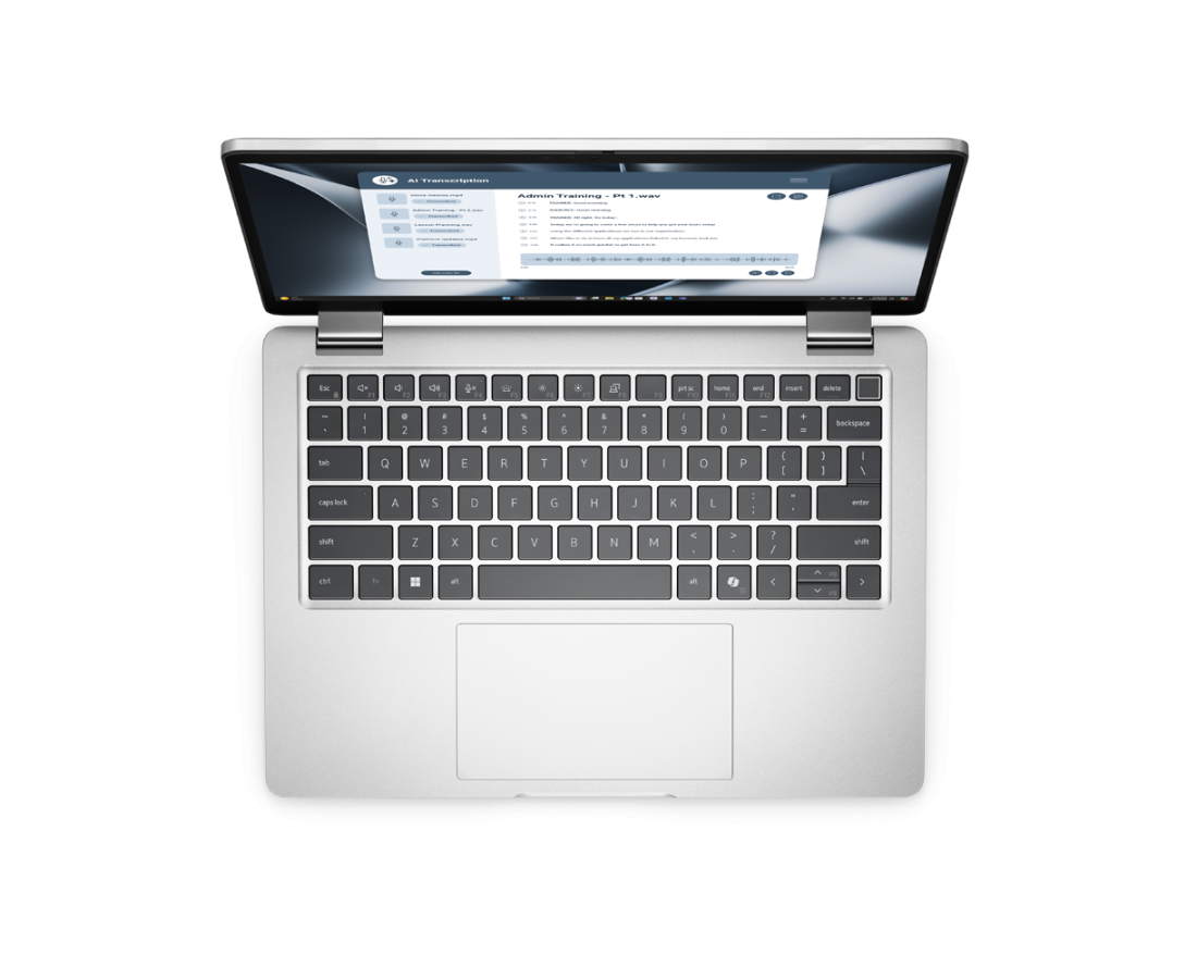Dell Pro 13 Plus PB13255, CPU: Ryzen AI 9 HX Pro 370, RAM: RAM 32 GB, Ổ cứng: SSD 512GB, Độ phân giải : Full HD+, Card đồ họa: AMD Radeon Graphics, Kích thước màn hình: 13.3 inch, Loại màn hình: Laptop 2 in 1, Hệ điều hành: Windows 11, Màu sắc: Silver - hình số , 2 image