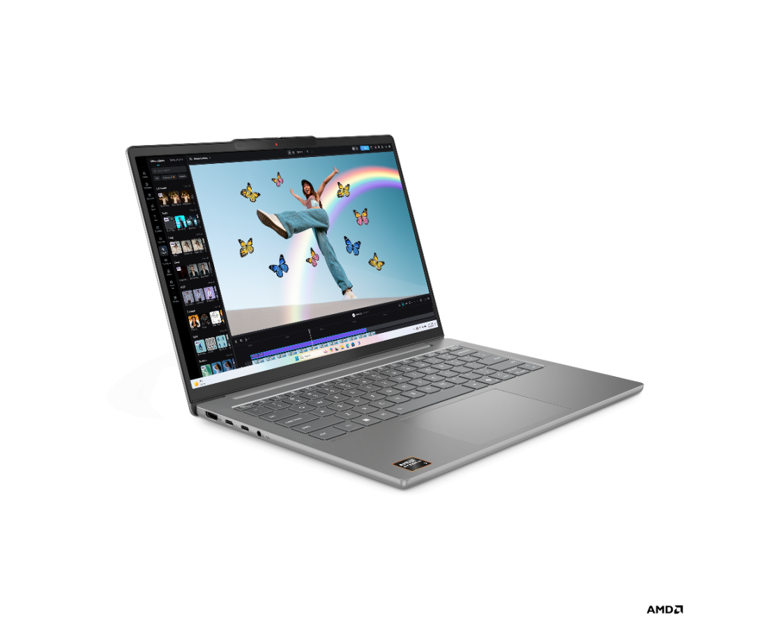 Lenovo IdeaPad Slim 5 14AKP10, CPU: Ryzen AI 5 340, RAM: RAM 24 GB, Ổ cứng: SSD 512GB, Độ phân giải : Full HD+, Card đồ họa: AMD Radeon Graphics, Kích thước màn hình: 14 inch, Loại màn hình: Laptop Non-Touch, Hệ điều hành: Windows 11, Màu sắc: Luna Grey - hình số 