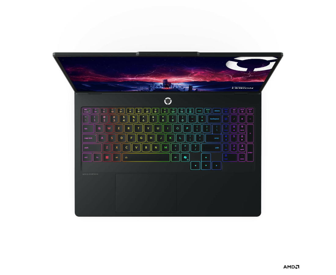 Lenovo Legion Pro 5 16AFR10, CPU: Ryzen 9 9955HX, RAM: RAM 16 GB, Ổ cứng: SSD 2TB, Độ phân giải : Quad HD+, Card đồ họa: RTX 5060, Kích thước màn hình: 16 inch, Loại màn hình: Laptop Non-Touch, Hệ điều hành: Windows 11, Màu sắc: Eclipse Black - hình số , 9 image