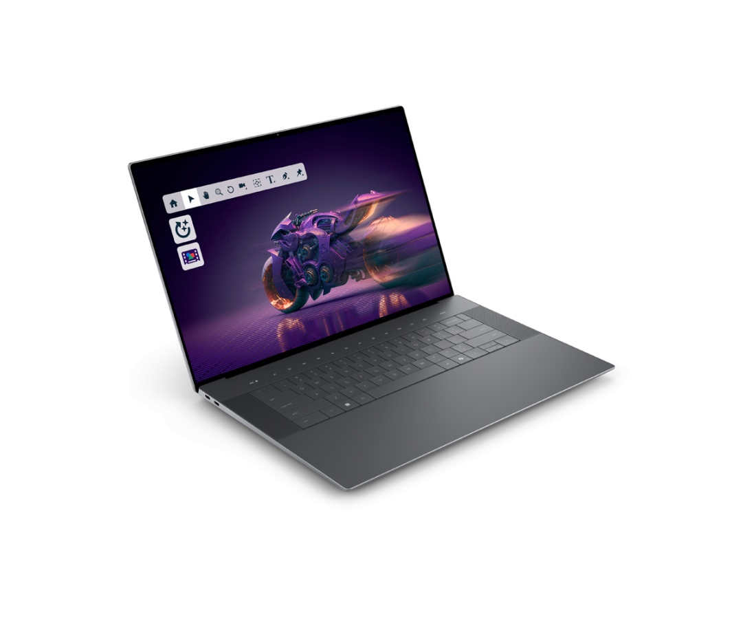 Dell 16 Premium DA16250, CPU: Core Ultra 7 255H, RAM: RAM 16 GB, Ổ cứng: SSD 512GB, Độ phân giải : Full HD+, Card đồ họa: Intel Arc Graphics, Kích thước màn hình: 16.3 inch, Loại màn hình: Laptop Non-Touch, Hệ điều hành: Windows 11, Màu sắc: Graphite (Than chì) - hình số , 2 image