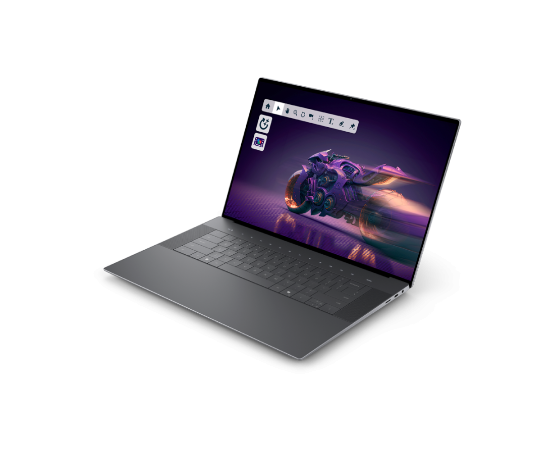 Dell 16 Premium DA16250, CPU: Core Ultra 7 255H, RAM: RAM 16 GB, Ổ cứng: SSD 512GB, Độ phân giải : Full HD+, Card đồ họa: Intel Arc Graphics, Kích thước màn hình: 16.3 inch, Loại màn hình: Laptop Non-Touch, Hệ điều hành: Windows 11, Màu sắc: Graphite (Than chì) - hình số , 3 image