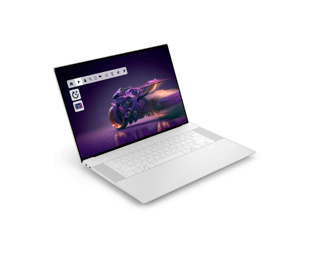 Dell 16 Premium DA16250, CPU: Core Ultra 9 285H, RAM: RAM 32 GB, Ổ cứng: SSD 1TB, Độ phân giải : Ultra HD+, Card đồ họa: RTX 5060, Kích thước màn hình: 16.3 inch, Loại màn hình: Laptop Touch, Hệ điều hành: Windows 11, Màu sắc: Platinum (Bạch kim) - hình số , 2 image