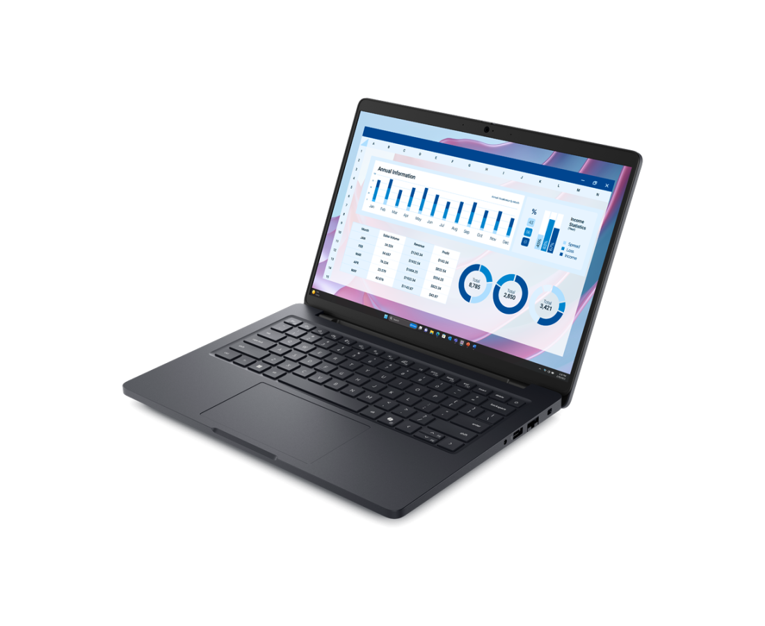 Dell Pro Max 14 MC14255, CPU: Ryzen AI 5 Pro 340, RAM: RAM 16 GB, Ổ cứng: SSD 256GB, Độ phân giải : Full HD+, Card đồ họa: AMD Radeon Graphics, Kích thước màn hình: 14 inch, Loại màn hình: Laptop Non-Touch, Hệ điều hành: Windows 11, Màu sắc: Black - hình số , 3 image