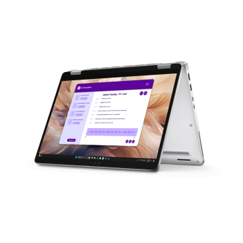 Dell Pro 13 Plus PB13250 2 in 1, CPU: Core Ultra 7 265U, RAM: RAM 32 GB, Ổ cứng: SSD 512GB, Độ phân giải: Full HD+, Card đồ họa: Intel Arc Graphics, Kích thước màn hình: 13.3 inch, Loại màn hình: Laptop 2 in 1, Hệ điều hành: Windows 11, Màu sắc: Clamshell - hình số 