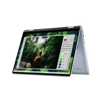Dell Inspiron 7640 2 in 1, CPU: Core Ultra 7 155H, RAM: RAM 16 GB, Ổ cứng: SSD 1TB, Độ phân giải: Full HD+ Touch, Card đồ họa: Intel Arc Graphics, Màu sắc: Ice Blue - hình số 