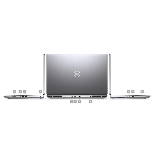 Dell Precision 7750 - hình số , 6 image Dell Precision 7750, CPU: Core i7 10850H, RAM: RAM 16 GB, Ổ cứng: SSD 512GB, Độ phân giải : Full HD, Card đồ họa: Quadro RTX 3000 - hình số , 6 image