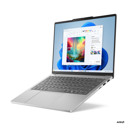Lenovo IdeaPad Slim 5 13ARP10, CPU: Ryzen 5 7535HS, RAM: RAM 16 GB, Ổ cứng: SSD 512GB, Độ phân giải : Full HD+, Card đồ họa: AMD Radeon Graphics, Kích thước màn hình: 13.3 inch, Loại màn hình: Laptop Non-Touch, Hệ điều hành: Windows 11, Màu sắc: Cloud Grey - hình số , 10 image