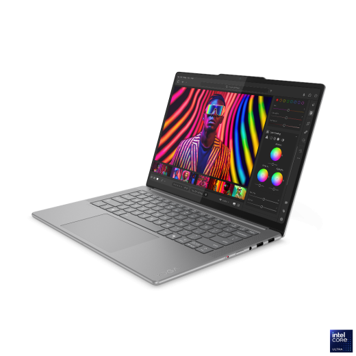 Lenovo Yoga Pro 7 14IAH10, CPU: Core Ultra 7 255H, RAM: RAM 32 GB, Ổ cứng: SSD 1TB, Độ phân giải: Quad HD+, Card đồ họa: Intel Arc Graphics, Kích thước màn hình: 14 inch, Loại màn hình: Laptop Touch, Hệ điều hành: Windows 11, Màu sắc: Luna Grey - hình số , 15 image