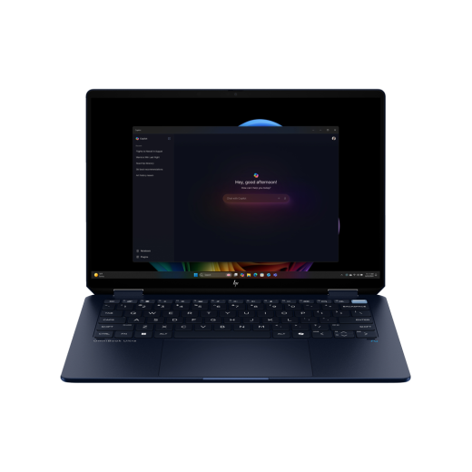 HP OmniBook Ultra Flip 14t fh000, CPU: Core Ultra 5 226V, RAM: RAM 16 GB, Ổ cứng: SSD 512GB, Độ phân giải: Quad HD+, Card đồ họa: Intel Arc Graphics, Kích thước màn hình: 14 inch, Loại màn hình: Laptop Touch, Hệ điều hành: Windows 11, Màu sắc: Atmosphere blue - hình số , 8 image