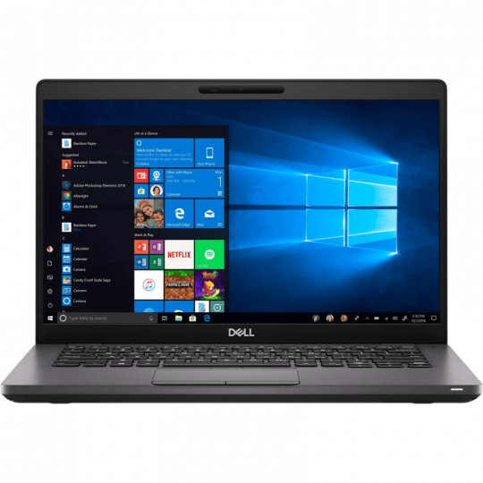 Dell Latitude 5400, CPU: Core i7 - 8665U, RAM: RAM 8GB, Ổ cứng: SSD 256GB, Độ phân giải: FHD, Card đồ họa: Intel UHD Graphics 620, Màu sắc: Black - hình số 