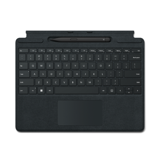 Surface Slim Pen 2 và Signature Keyboard, Màu sắc: Black Alcantara Material - hình số 