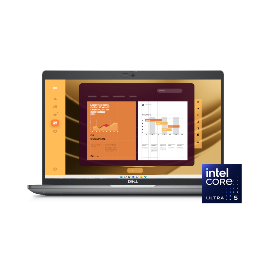 Dell Latitude 5450 (2024), CPU: Core Ultra 5 - 125U, RAM: RAM 16 GB, Ổ cứng: SSD 256GB, Độ phân giải : Full HD, Card đồ họa: Intel Graphic, Màu sắc: Dark Gray - hình số 