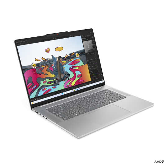 Lenovo IdeaPad Slim 5 15ARP10, CPU: Ryzen 5 - 7535HS, RAM: RAM 16 GB, Ổ cứng: SSD 512GB, Độ phân giải : Quad HD+, Card đồ họa: AMD Radeon 660M, Kích thước màn hình: 15.1 inch, Loại màn hình: Non-Touch, Hệ điều hành: Windows 11, Màu sắc: Cloud Grey - hình số 
