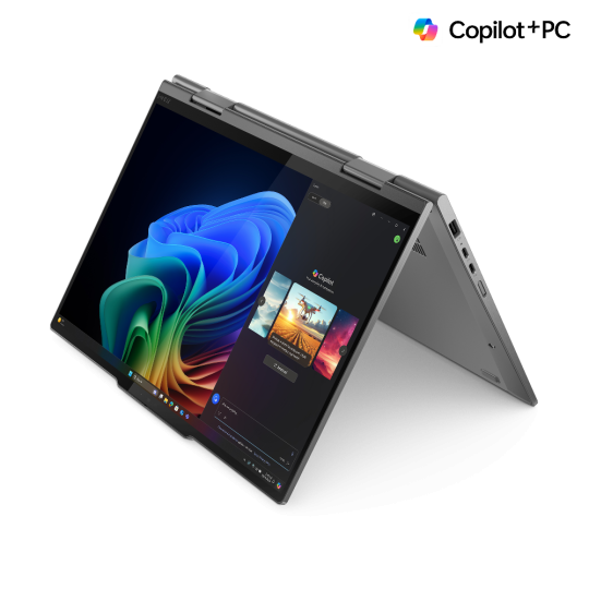 Lenovo ThinkPad X1 2 in 1 Gen 10, CPU: Core Ultra 5 226V, RAM: RAM 16 GB, Ổ cứng: SSD 512GB, Độ phân giải : Full HD+, Card đồ họa: Intel Arc Graphics 130V, Kích thước màn hình: 14 inch, Loại màn hình: 10-point Multi-touch, Hệ điều hành: Windows 11, Màu sắc: Thunder Grey - hình số 