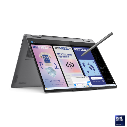 Lenovo Yoga 7 2 in 1 14ILL10, CPU: Core Ultra 5 226V, RAM: RAM 16 GB, Ổ cứng: SSD 512GB, Độ phân giải : Full HD+, Card đồ họa: Intel Arc Graphics, Kích thước màn hình: 14 inch, Loại màn hình: Laptop Touch, Hệ điều hành: Windows 11, Màu sắc: Luna Grey - hình số 