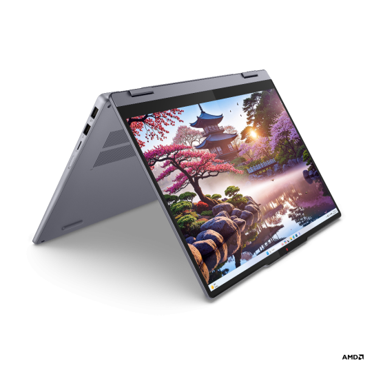 Lenovo IdeaPad 5 2 in 1 14AKP10, CPU: Ryzen AI 5 340, RAM: RAM 16 GB, Ổ cứng: SSD 256GB, Độ phân giải : Full HD+, Card đồ họa: AMD Radeon Graphics, Kích thước màn hình: 14 inch, Loại màn hình: 10-point Multi-touch, Hệ điều hành: Windows 11, Màu sắc: Luna Grey - hình số 