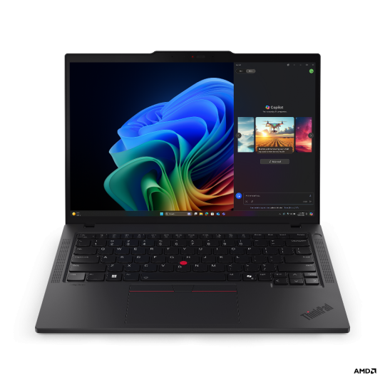 Lenovo ThinkPad T14 Gen 6, CPU: Ryzen AI 5 Pro 340, RAM: RAM 16 GB, Ổ cứng: SSD 512GB, Độ phân giải : Full HD+, Card đồ họa: AMD Radeon Graphics, Loại màn hình: Laptop Non-Touch, Hệ điều hành: Windows 11, Màu sắc: Black - hình số 