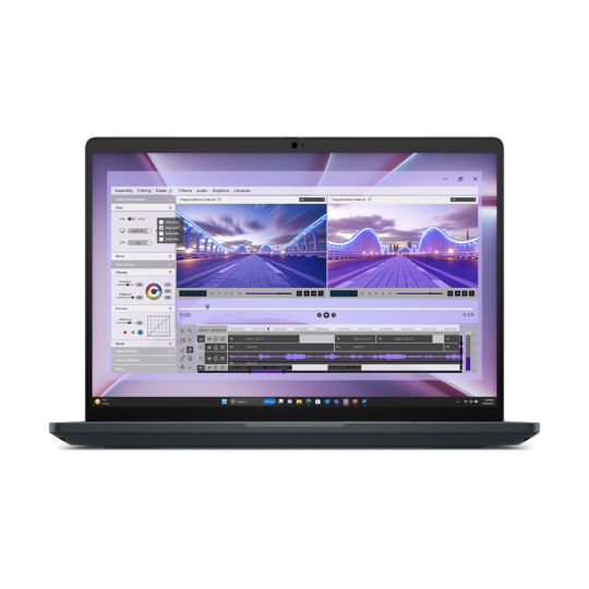 Dell Pro Max 16 MC16250, CPU: Core Ultra 5 235H, RAM: RAM 16 GB, Ổ cứng: SSD 256GB, Độ phân giải : Full HD+, Card đồ họa: Intel Arc Graphics, Kích thước màn hình: 16 inch, Loại màn hình: Laptop Non-Touch, Hệ điều hành: Windows 11, Màu sắc: Black - hình số 