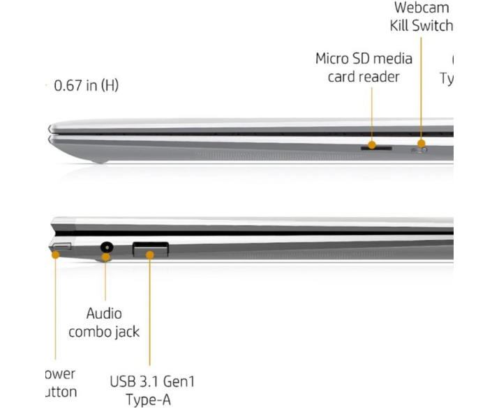 HP Spectre X360 13 (Gem Cut) 10th